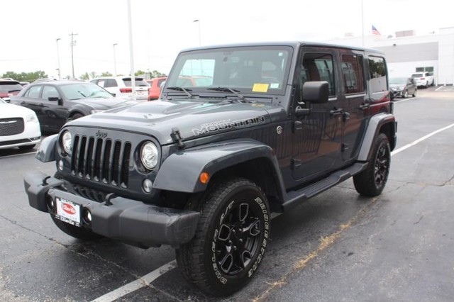 Pre-Owned 2017 Jeep Wrangler Unlimited Smoky Mountain For Sale in ...